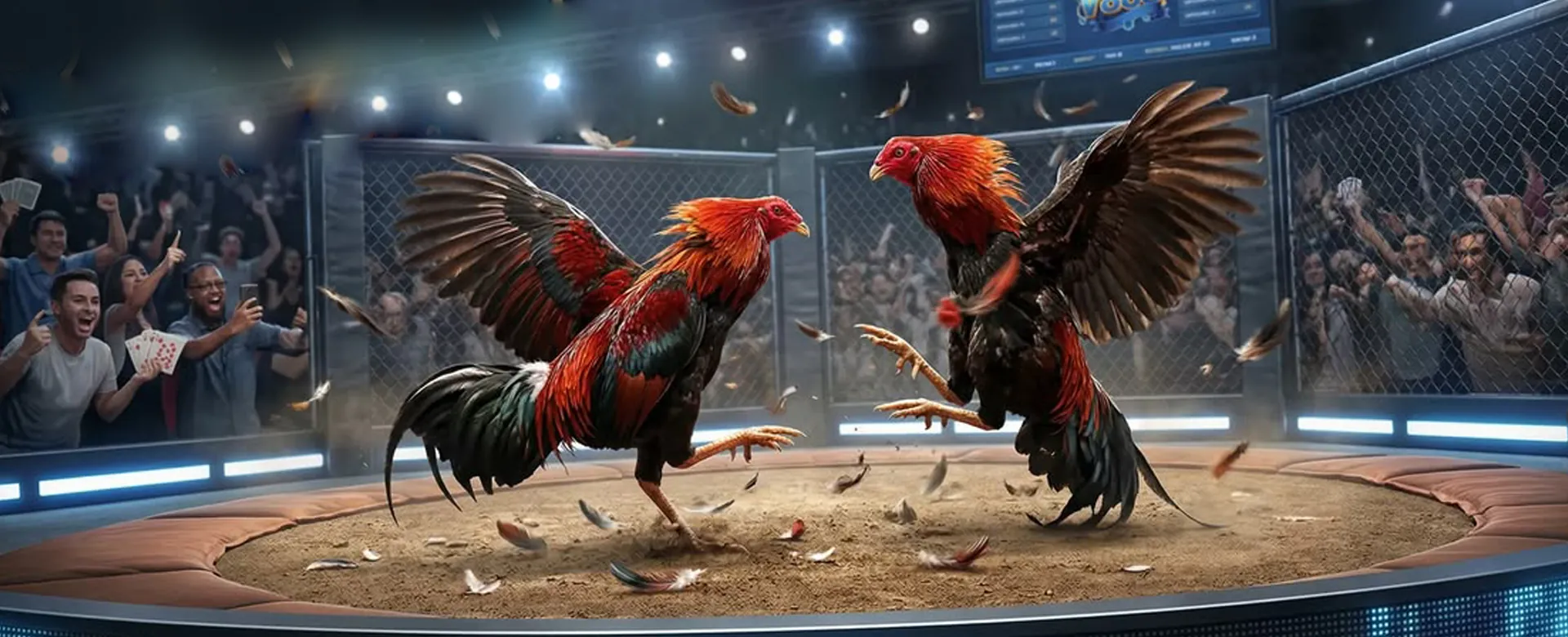 OKBET Sports Betting - Dynamic action and victory celebration